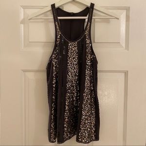 Express Sequin Tank Top